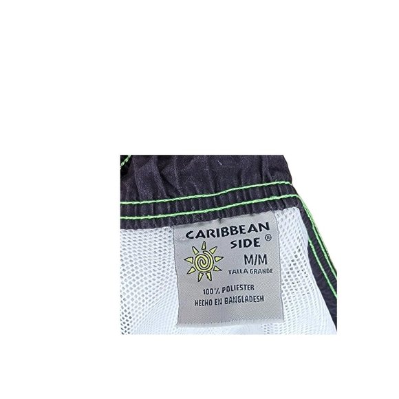 Caribbean Side Men's Size. M Swim Trunk Mesh - Picture 2 of 3
